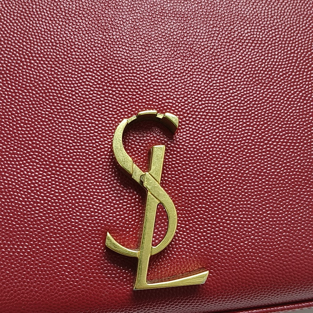 CASSANDRA Mini Calfskin Red