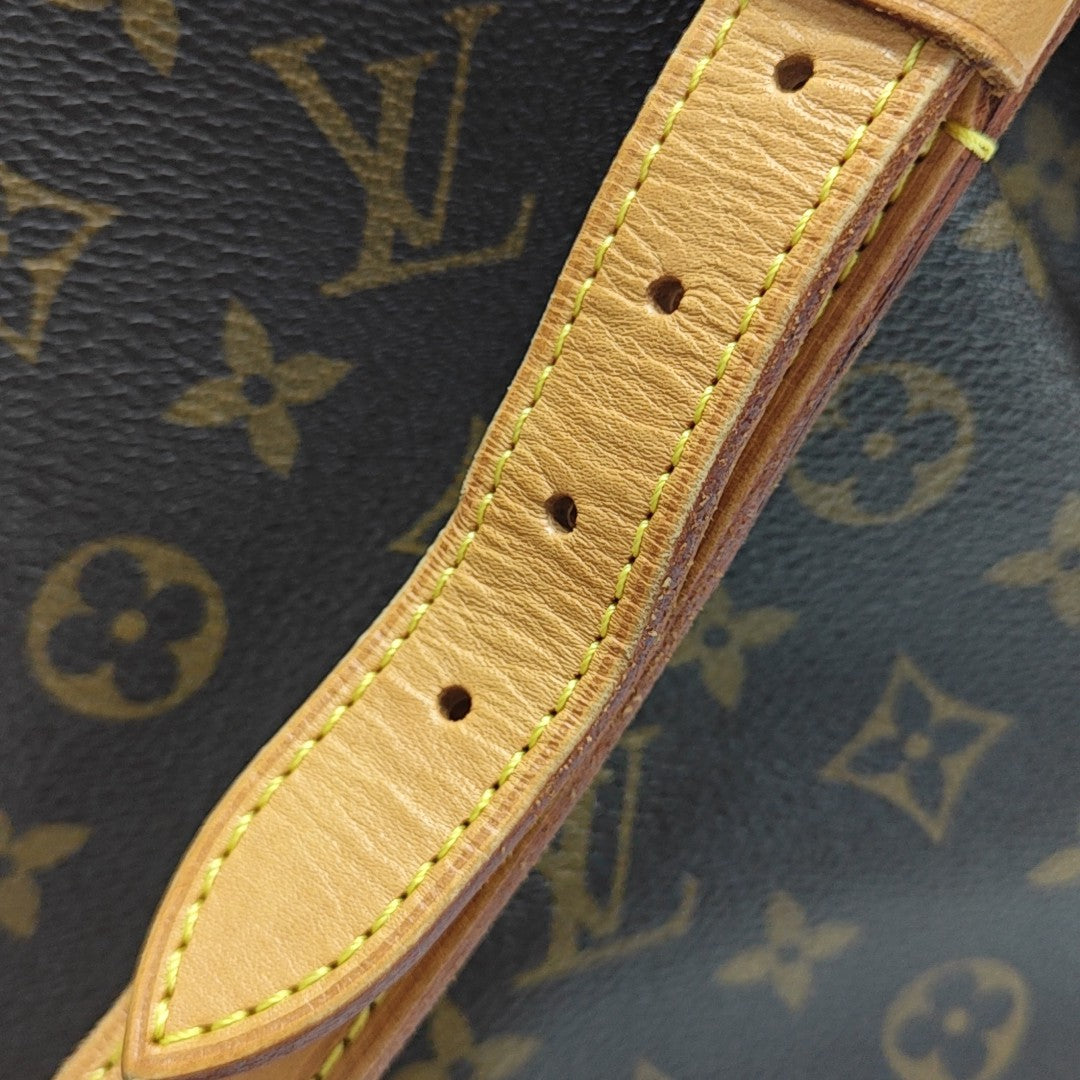 NOÉ BB Monogram Coated Canvas Brown