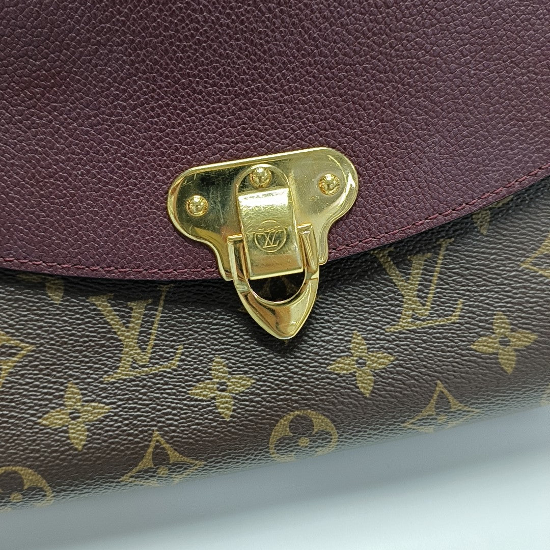 SAINT PLACIDE Monogram Coated Canvas Brown
