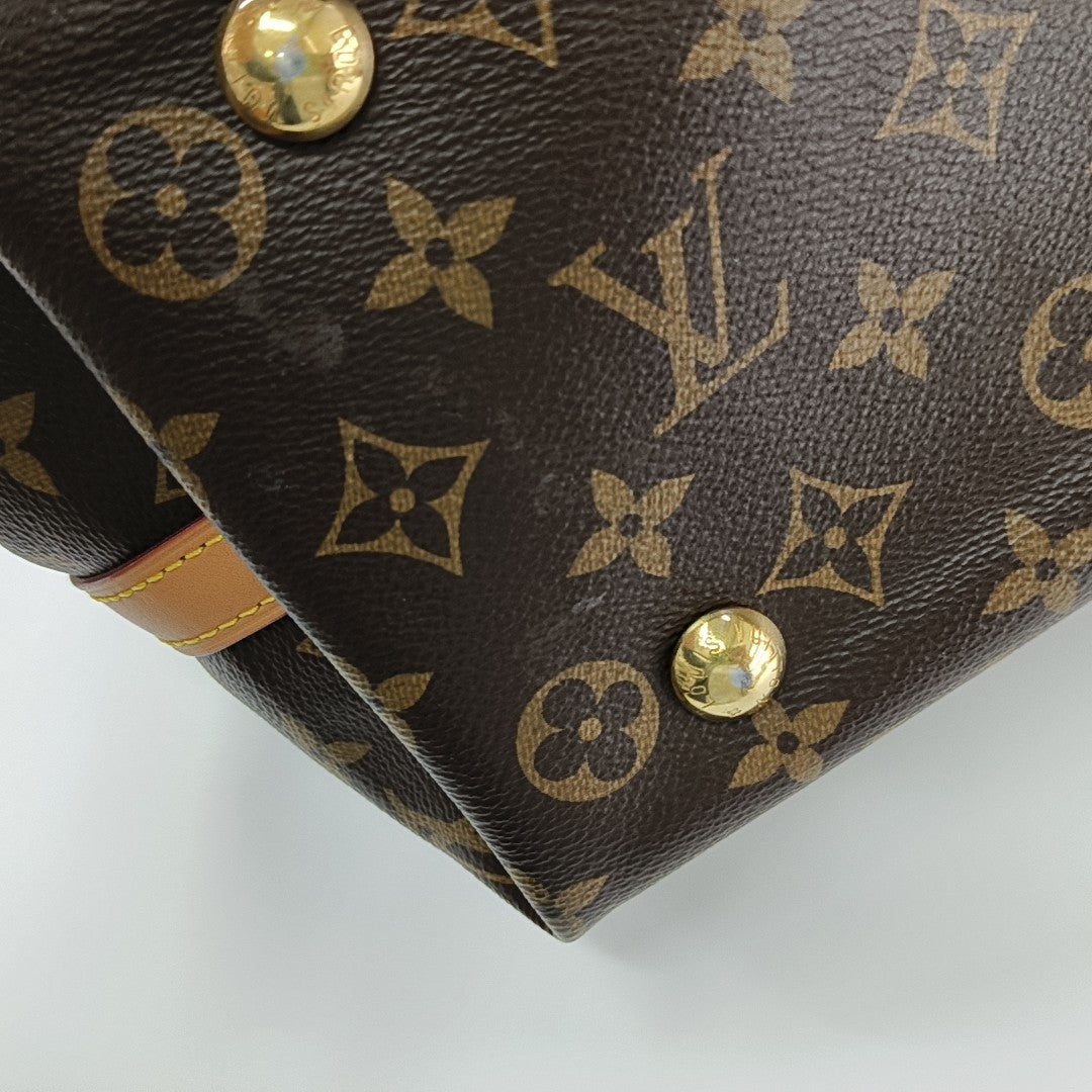 CARRYALL PM Monogram Coated Canvas Brown