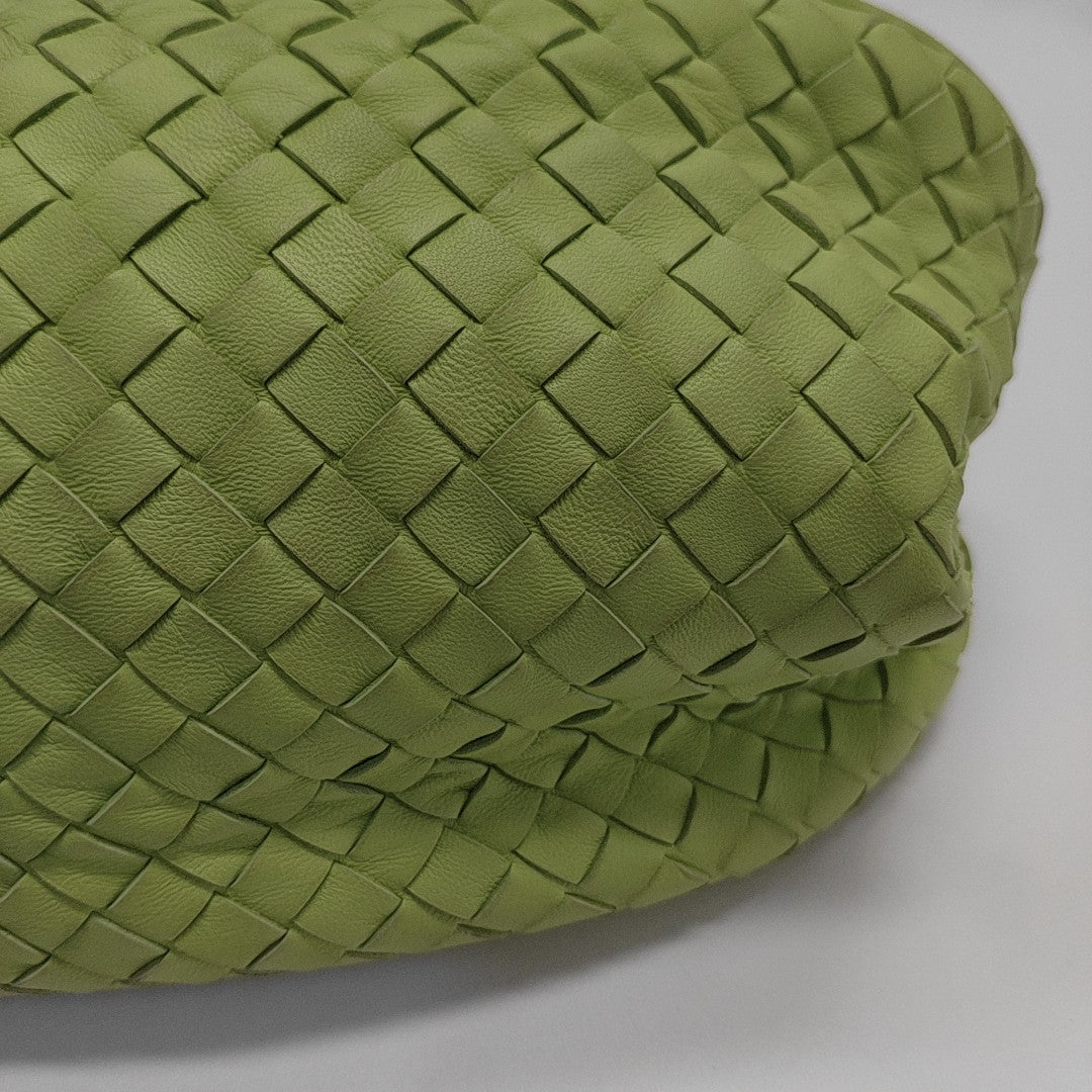 Lambskin Tote Bag Green