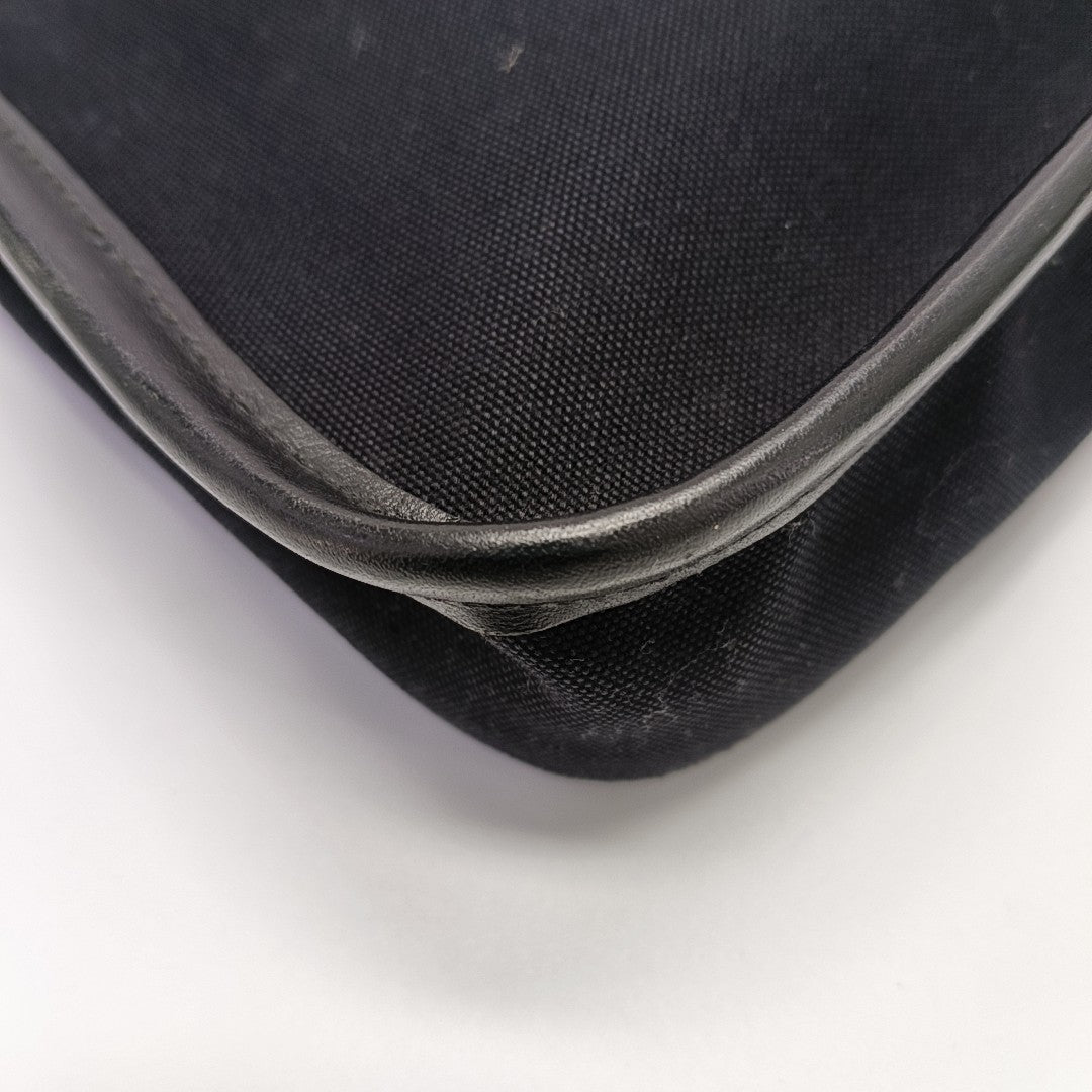 Canvas Shoulder Bag Black