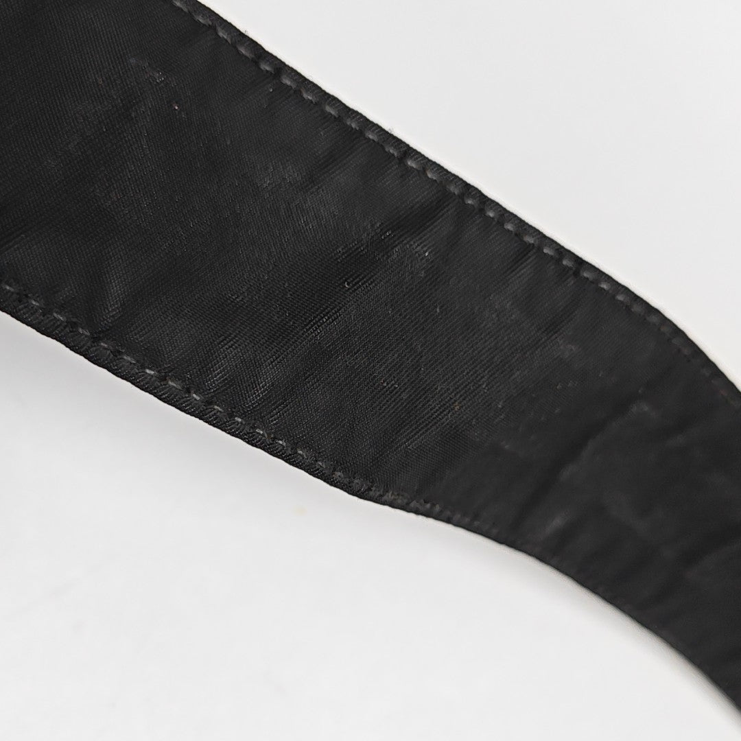 Nylon Shoulder Bag Black