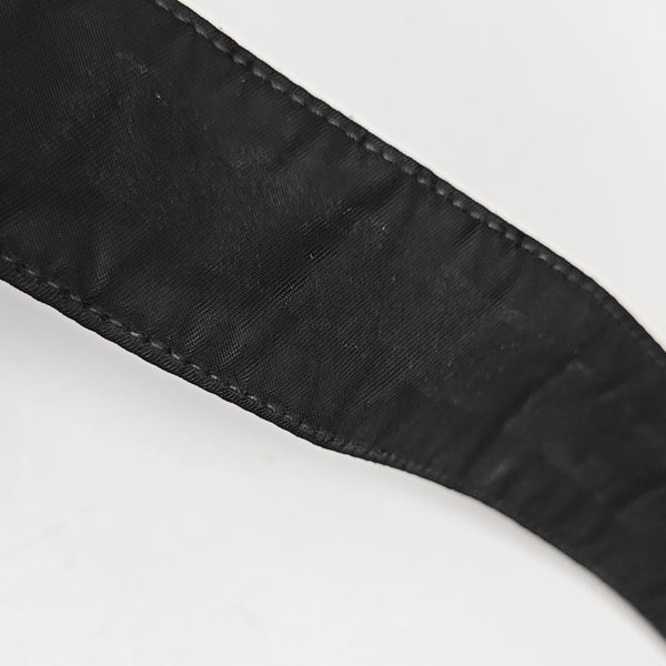 Nylon Shoulder Bag Black