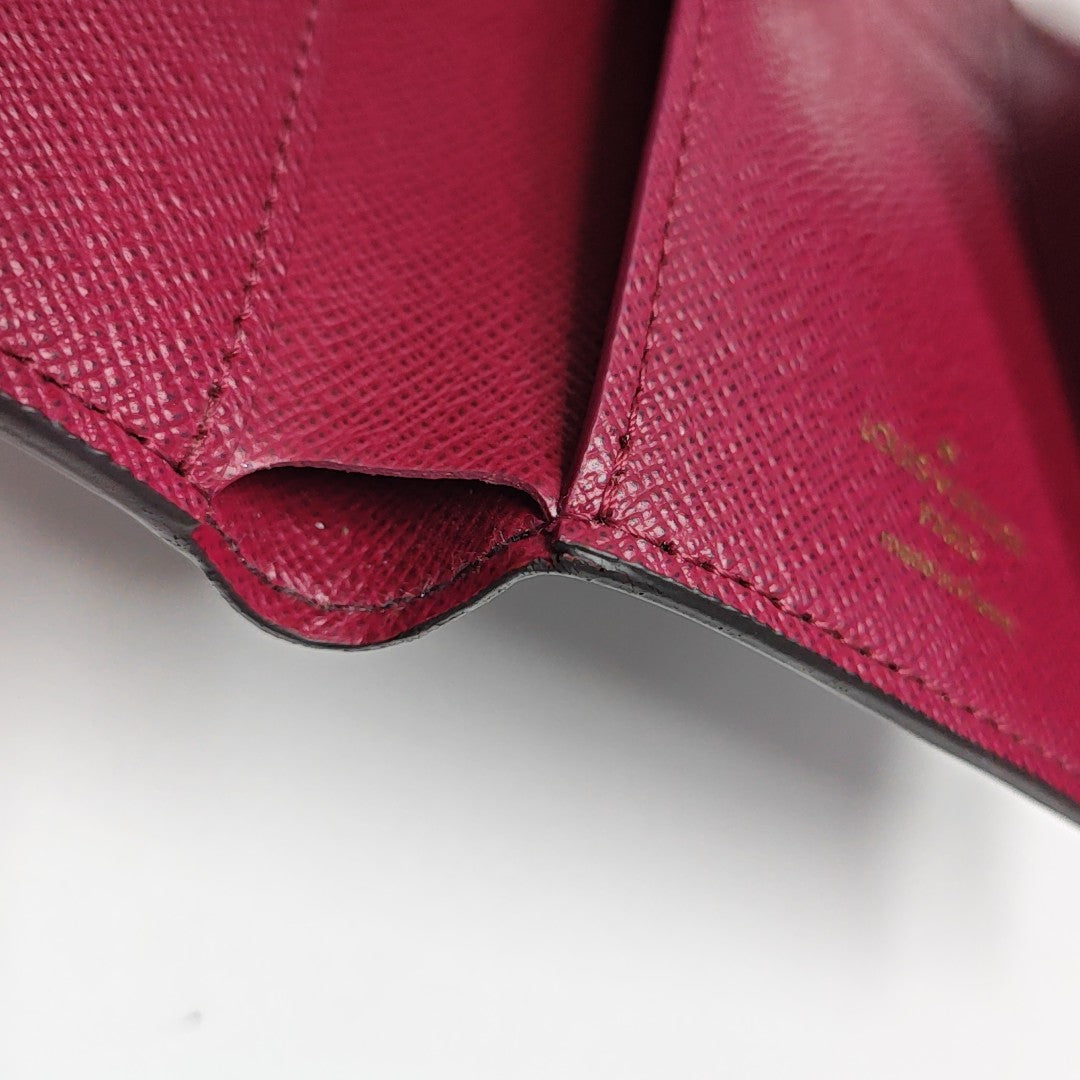 VICTORINE Monogram Coated Canvas Brown Wallet