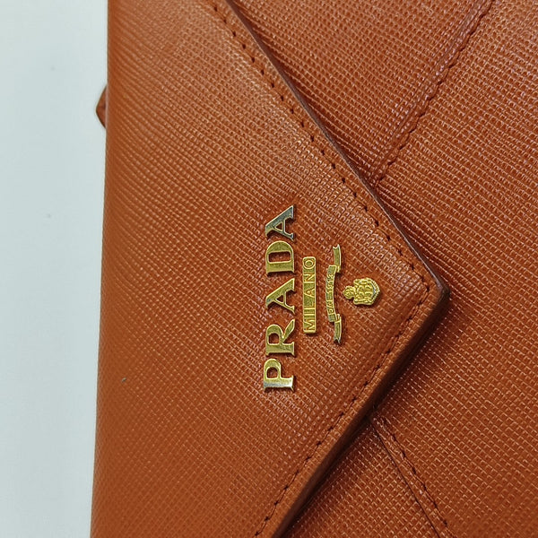 Calfskin Wallet Orange