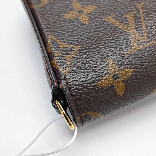 FÉLICIE Monogram Coated Canvas Brown