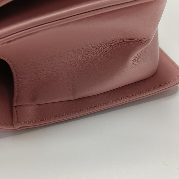 BOY CHANEL Small Quilted Calfskin Pink