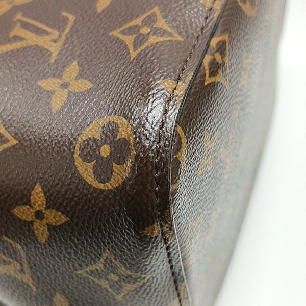 Authenticated pre-owned  NÉONOÉ MM Monogram Coated Canvas Brown - Bucket Bag at Looply