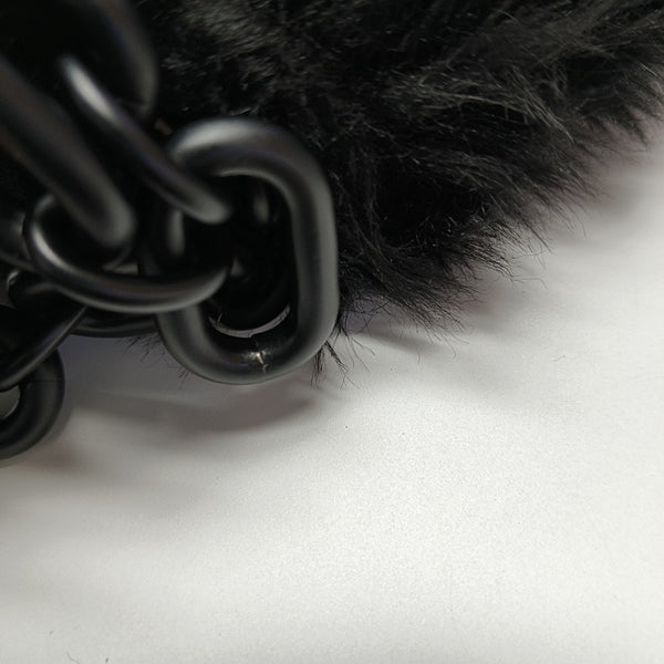 Hourglass Small Fabric Black