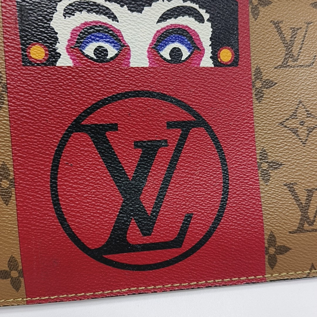 Monogram Coated Canvas Brown