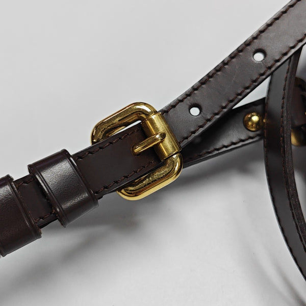 RIFT Damier Ebene Coated Canvas Brown