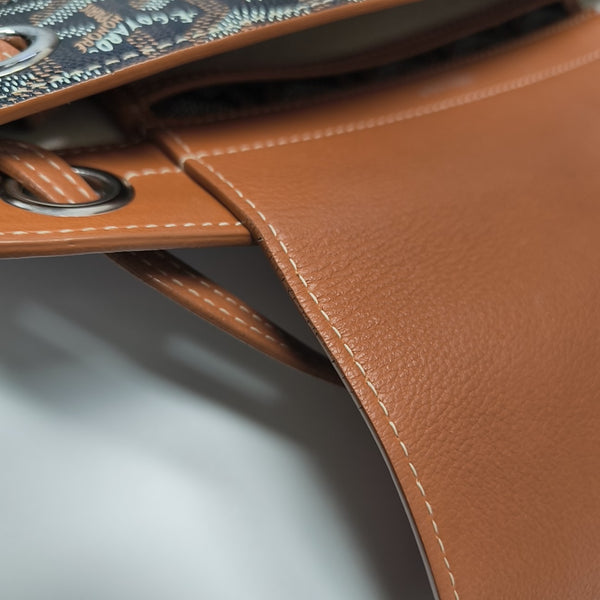 Rouette PM Coated Canvas Brown