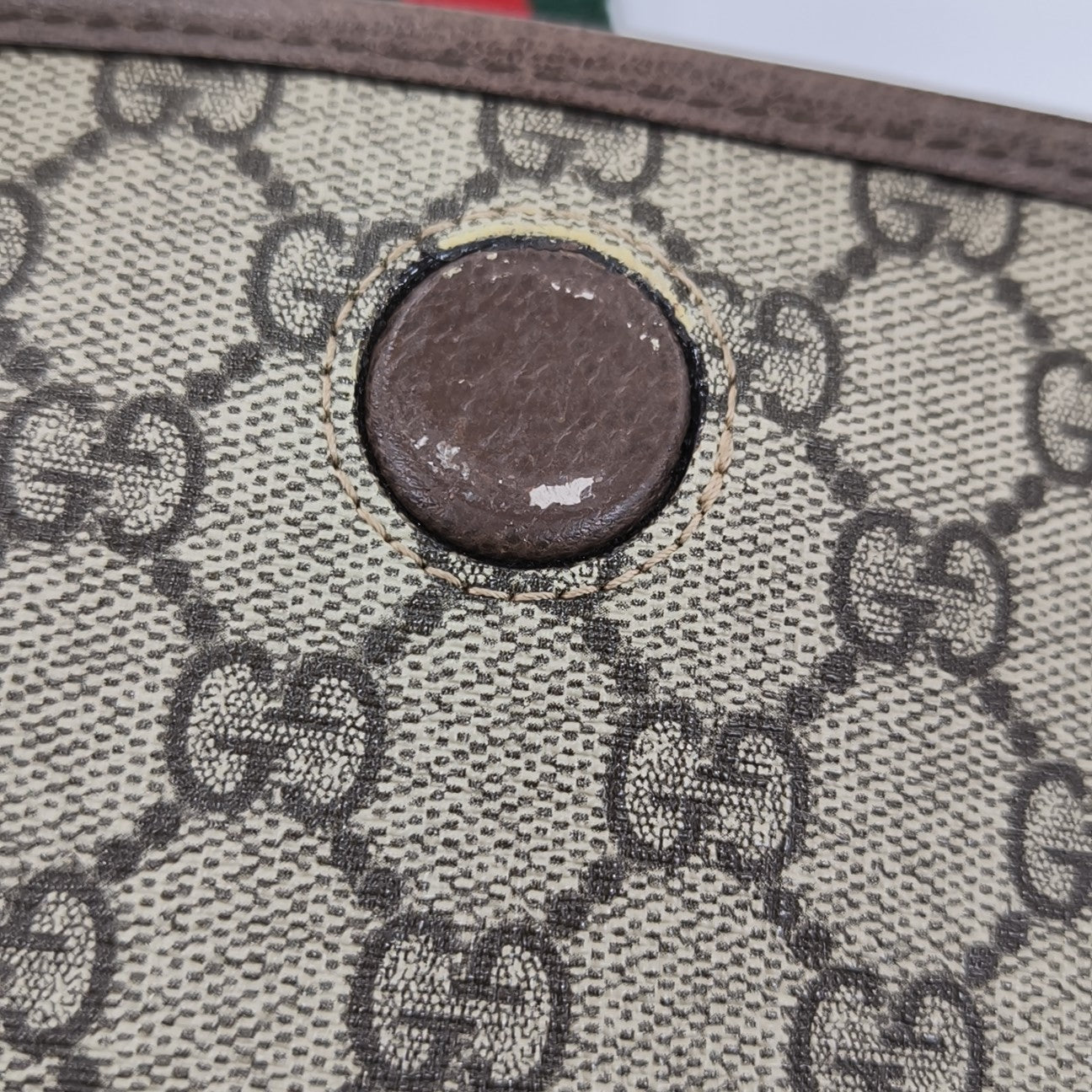Neo Vintage Monogram Coated Canvas Beige