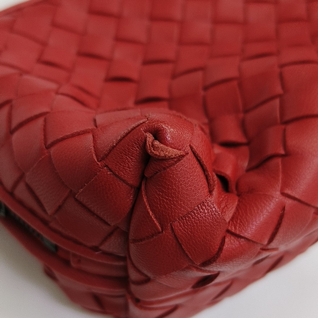 Calfskin Clutch Red