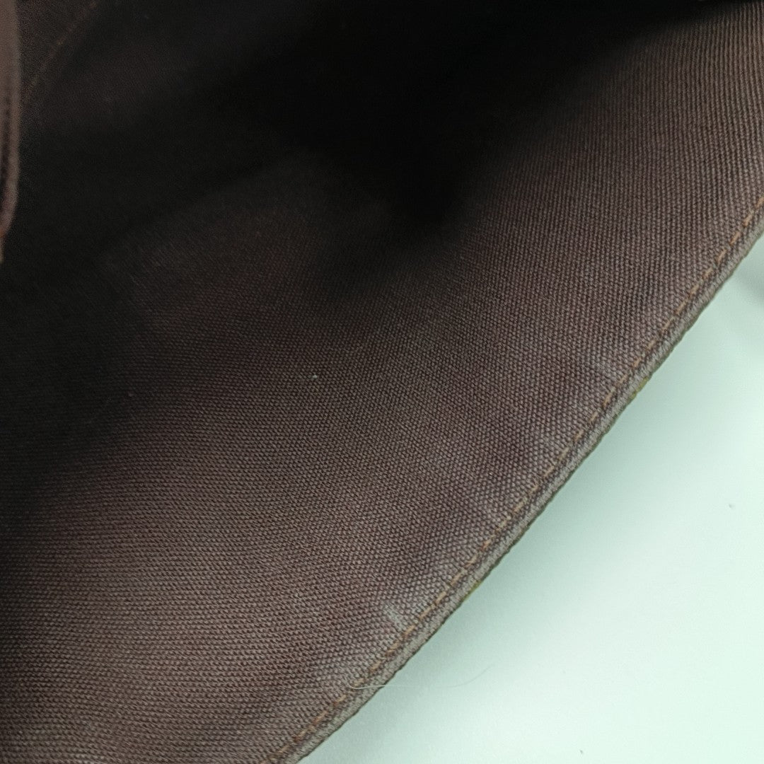 FAVORITE MM Monogram Coated Canvas Brown