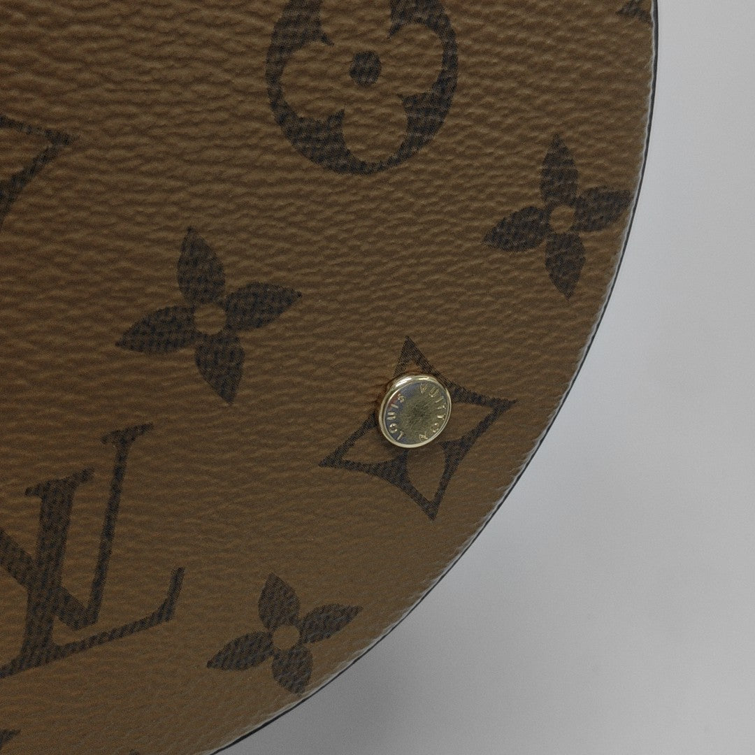 CANNES PM Monogram Coated Canvas Brown