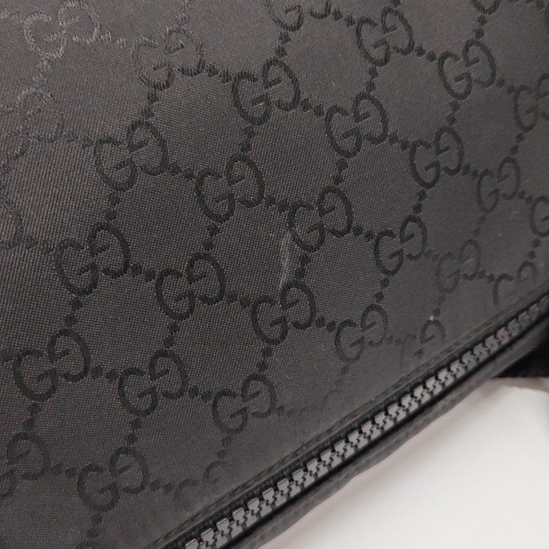 GG Imprime Monogram Canvas Black