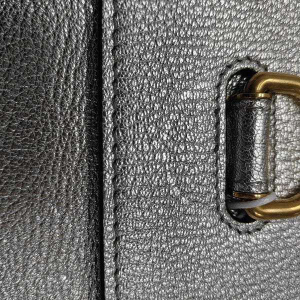 D-Ring Calfskin Silver