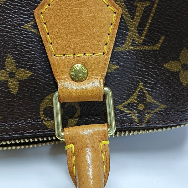 SPEEDY 25 Monogram Coated Canvas Brown