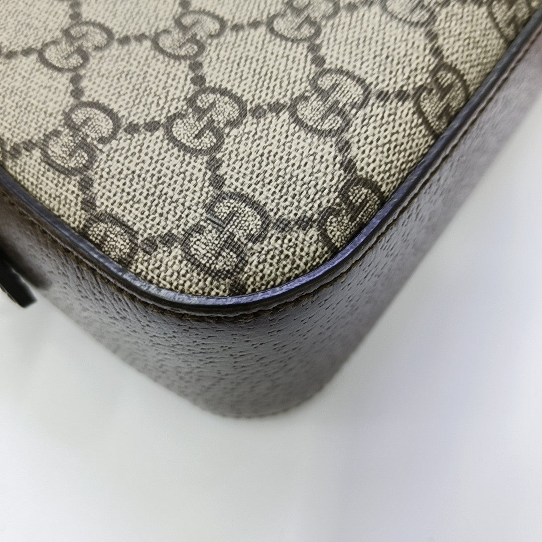 Neo Vintage Monogram Coated Canvas Beige