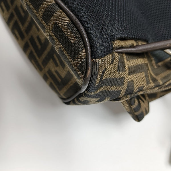 FENDI Strike Large Canvas Brown