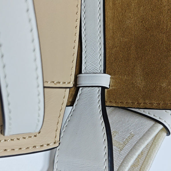 Gate Mini Calfskin White