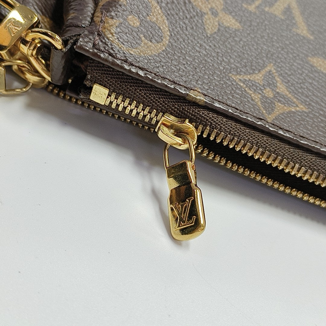 MULTI Monogram Coated Canvas Brown