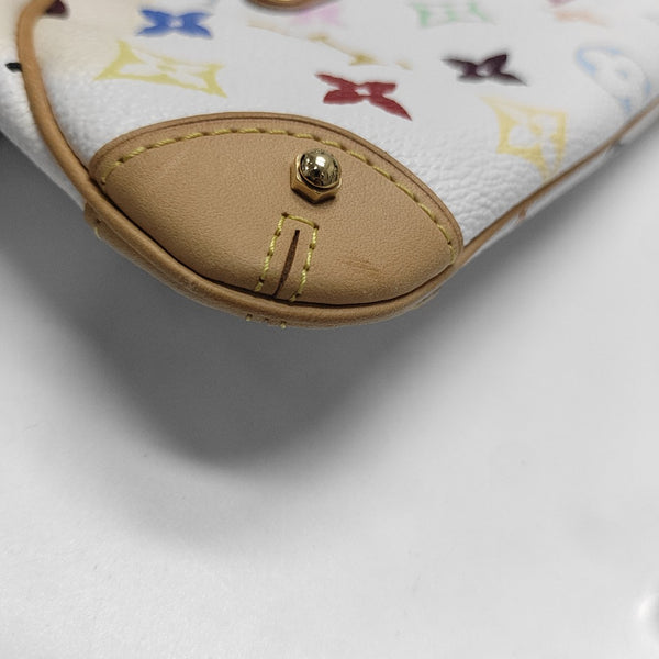 LV × TM VINTAGE MILLA Monogram Coated Canvas White
