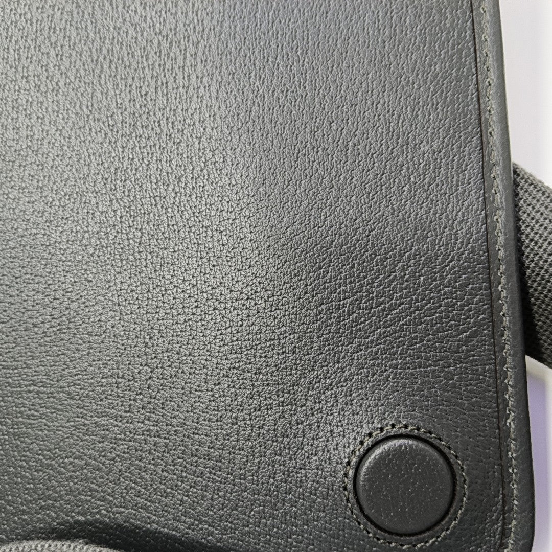 Ophidia Medium Monogram Coated Canvas Gray
