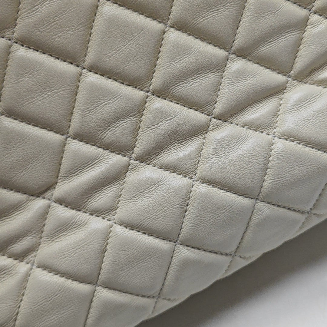 PORTOBELLO Quilted Calfskin White