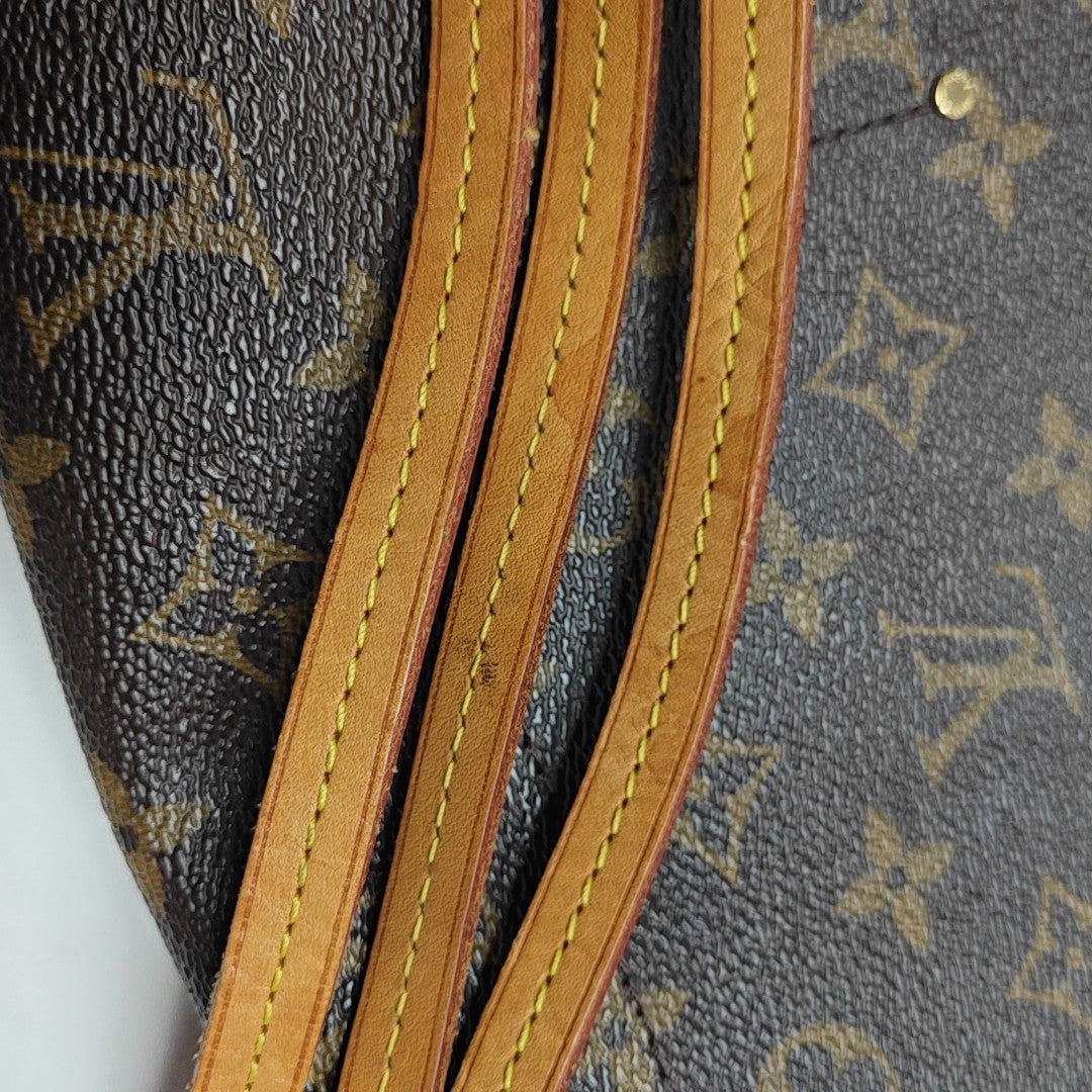 FAVORITE PM Monogram Coated Canvas Brown