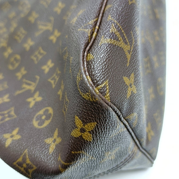 NEVERFULL GM Monogram Coated Canvas Brown