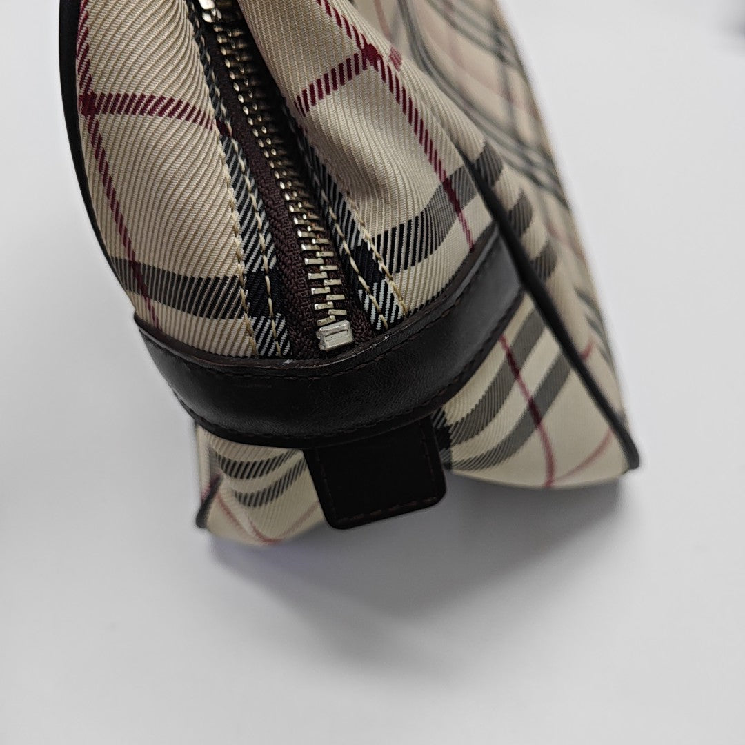 Canvas Top Handle Bag Beige