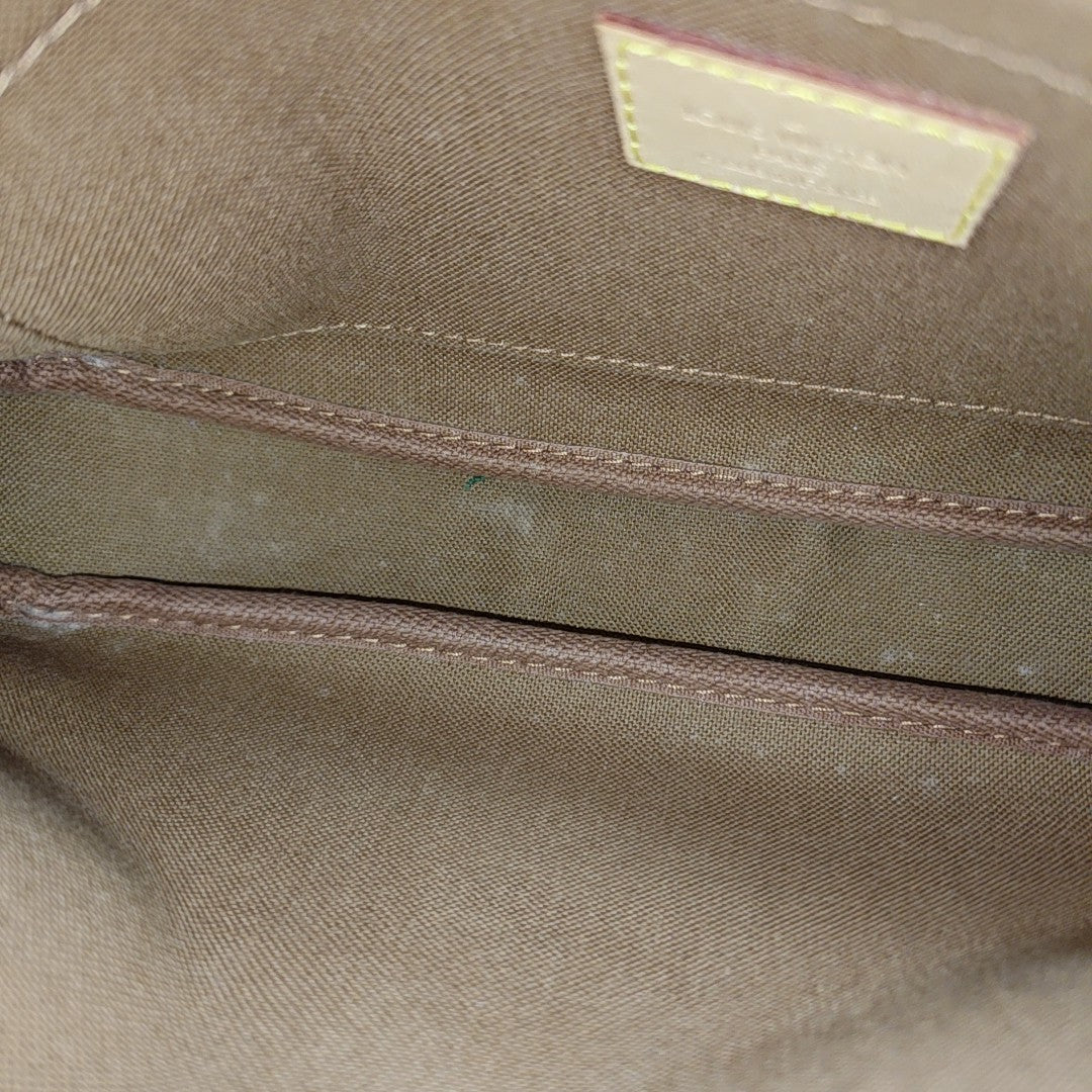 MULTI Monogram Coated Canvas Brown