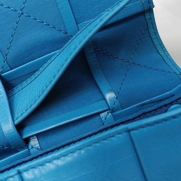Cassette Mini Calfskin Blue