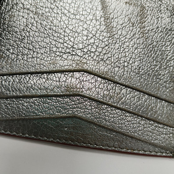 Love Lambskin Gray Card Holder