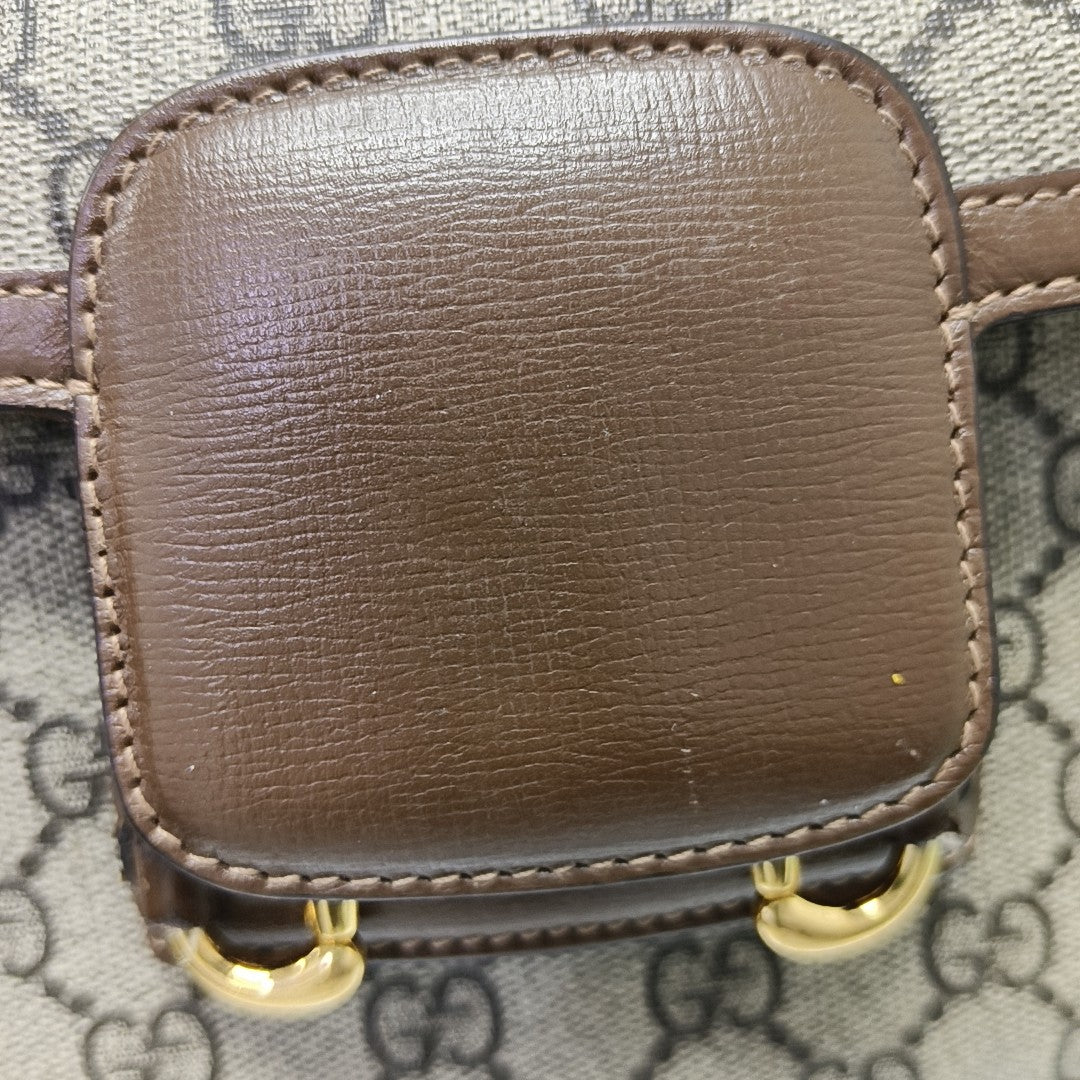 Horsebit 1955 Mini Coated Canvas Beige