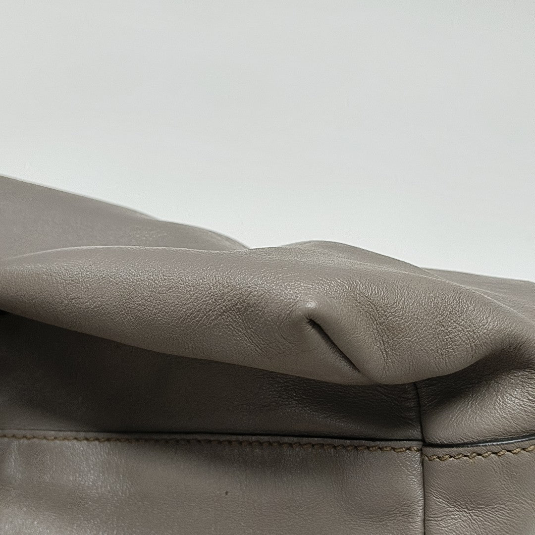 Calfskin Tote Bag Gray