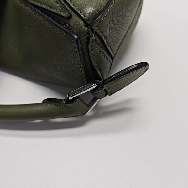 Puzzle Mini Calfskin Green