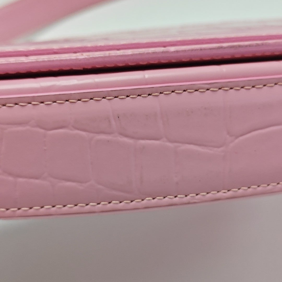 Calfskin Shoulder Bag Pink