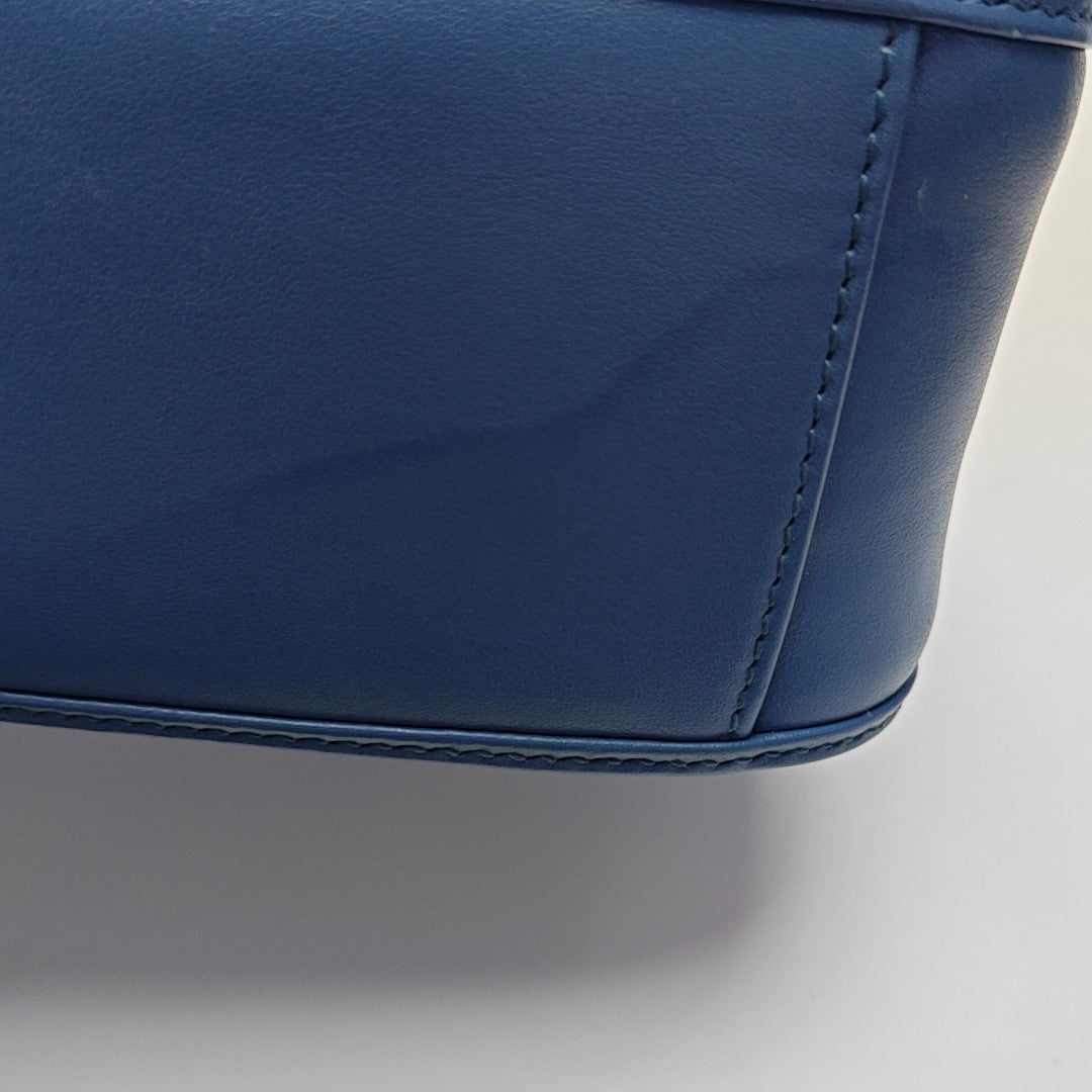 GG Marmont Mini Quilted Calfskin Blue