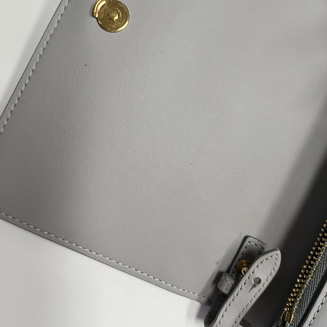 TB Mini Calfskin Blue