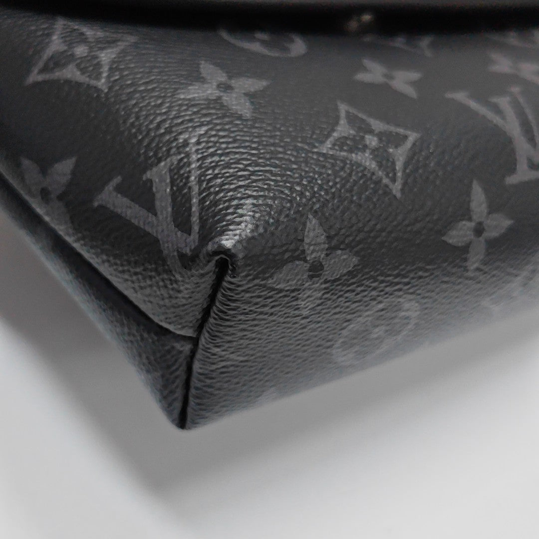 PULSE Mini Monogram Coated Canvas Black