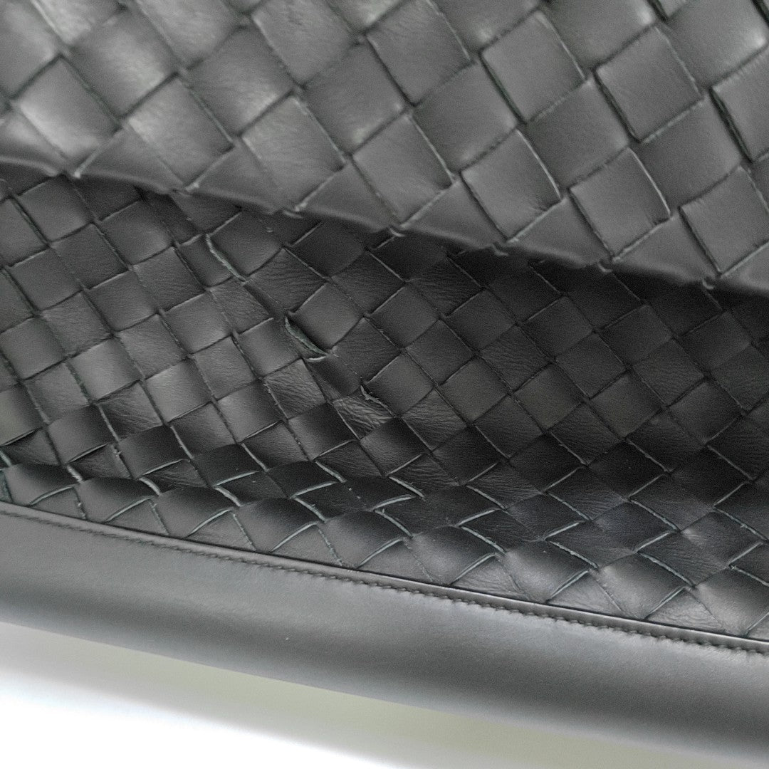 Calfskin Shoulder Bag Black