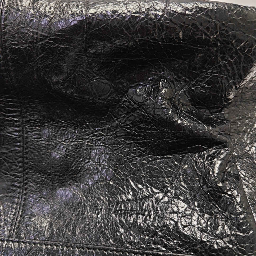 Lambskin Shoulder Bag Black