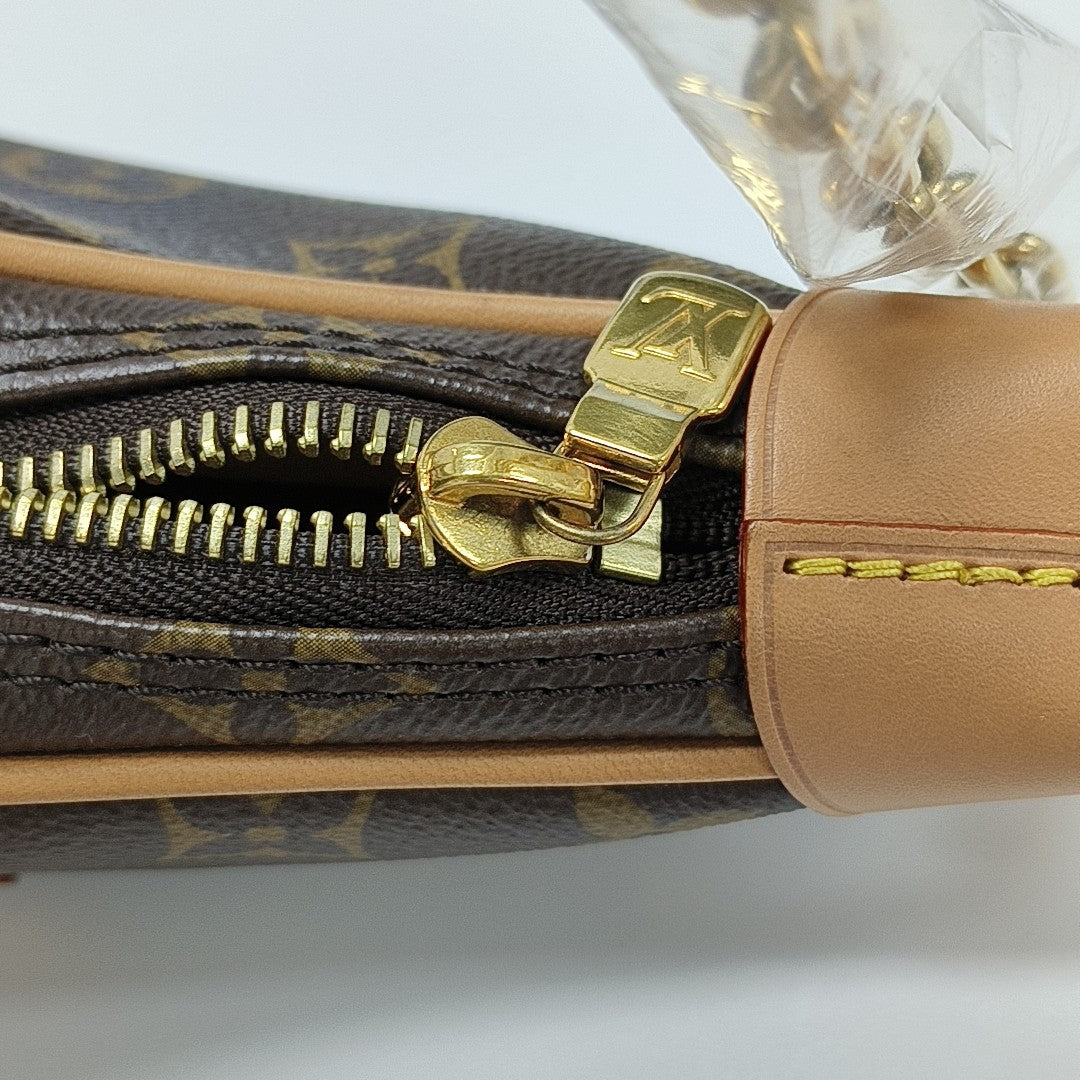 LOOP Monogram Coated Canvas Brown