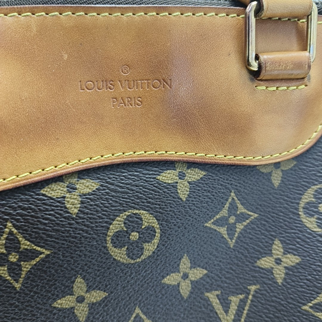 RETIRO NM Monogram Coated Canvas Brown