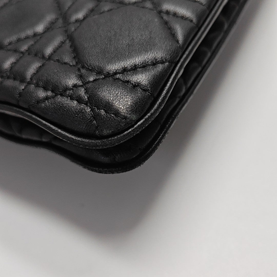 Cannage Lambskin Black