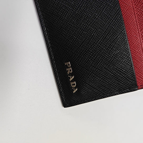 Calfskin Card Holder Black